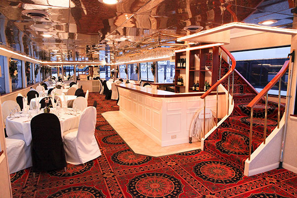 yacht charter interior photo