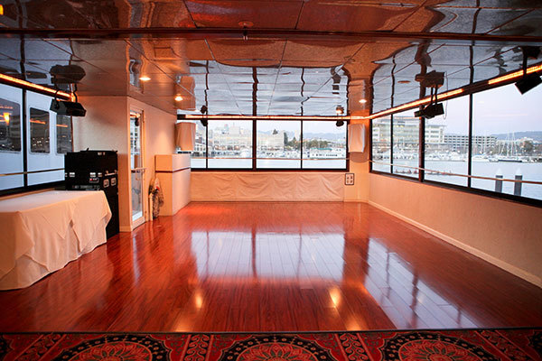 yacht interior dancing