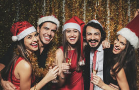 why have your company office holiday christmas party on San Francisco Bay