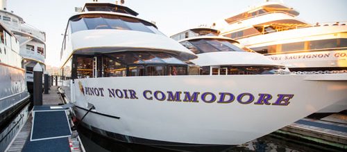 commodore events yacht charter business meetings