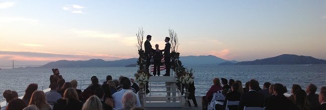 Commodore yacht charter wedding